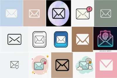 mail aesthetic icon