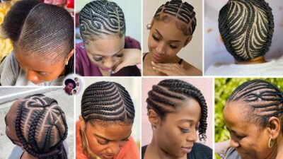 nice free hand hairstyles with natural hair