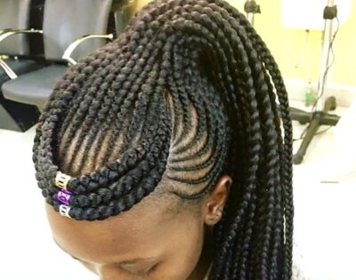 straight back hairstyles 2020